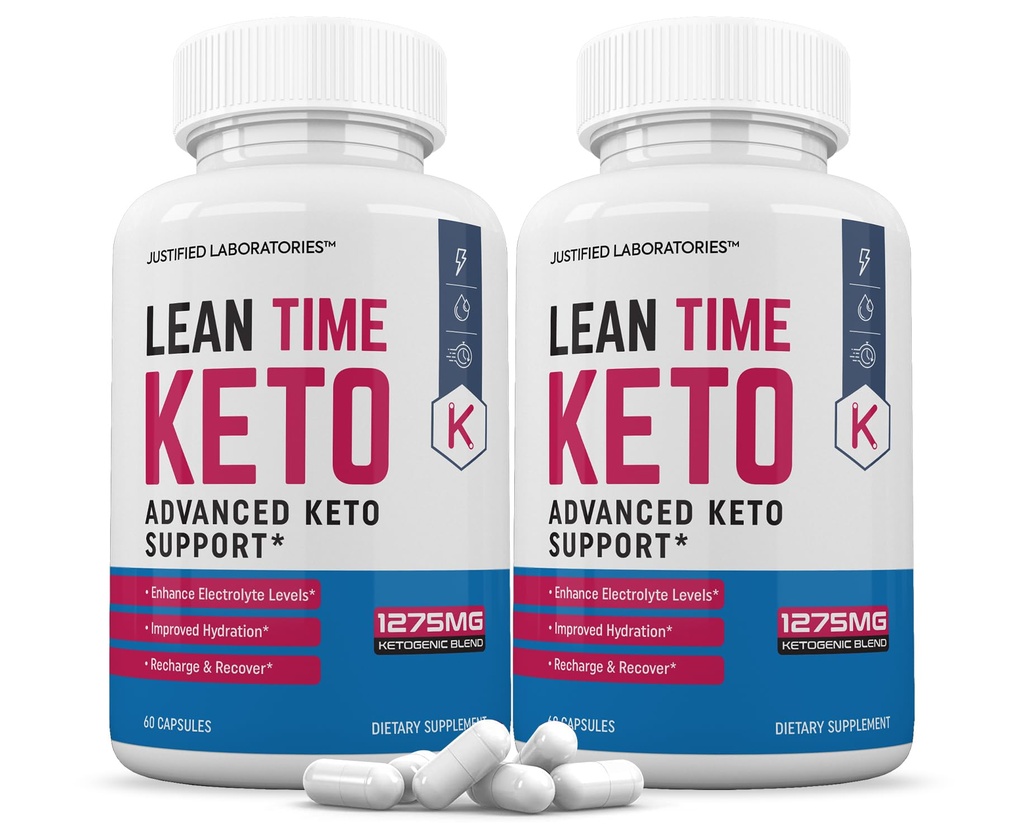 (2 パック) リーンタイム Keto Pills 1275MG 新しく改良された方式は Apple のサイダーの Vinegar の余分バージンのオリーブオイルの粉の緑茶の葉 120 のカプセルを含んでいます