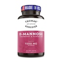 トーマスの自然療法Dマンス1200mg - クランベリーとタンポ - ナチュラル尿路とUTI健康サポート - 最高のdmannoseカプセル - 充填剤、オールナチュラル、ビーガン - 120カプセル