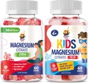 子供および大人のためのマグネシウムのグミー - 500mg - Calmのマグネシウムの咀嚼-気分及び筋肉サポートのためのマグネシウムのクエン酸塩のChewableの補足