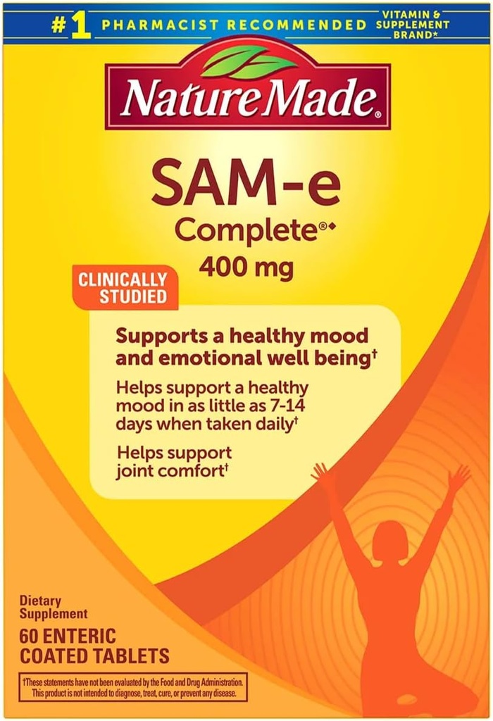性質はSAM-eの完全な400のmg - 60の腸の上塗を施してあるタブレットをなしました