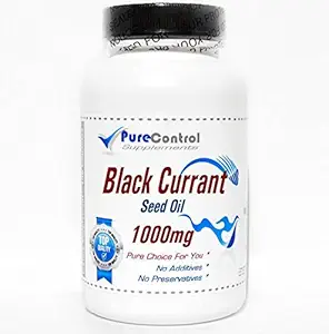 ブラックカラントシードオイル1000mg // 180カプセル // ピュア // ピュアコントロールサプリメント