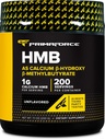 Primaforce HMBの補足の粉(200g) (Unflavored) - 純粋なCalciumのベータHydroxyのベータ Methylbutrate