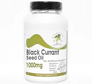ブラックカラント種子油1000mg〜180カプセル - 添加物なし〜自然化サプリメント