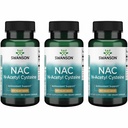 スワンソン NAC - N-アセチル Cysteine - サプリメント 600 mg 100カプセル(3パック)