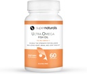 超自然超オメガ魚油 - Omega 3脂肪酸EPA DHA - サポート脳高められた機能、サポートNerveおよび目の健康1200mg/720 Omega-3-60のカプセル
