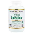 カリフォルニアの金の栄養物の証明された有機性Spirulina、USPは、USDAの有機性、非GMO、500のmg、720のベジタリアンのタブレット確認しました