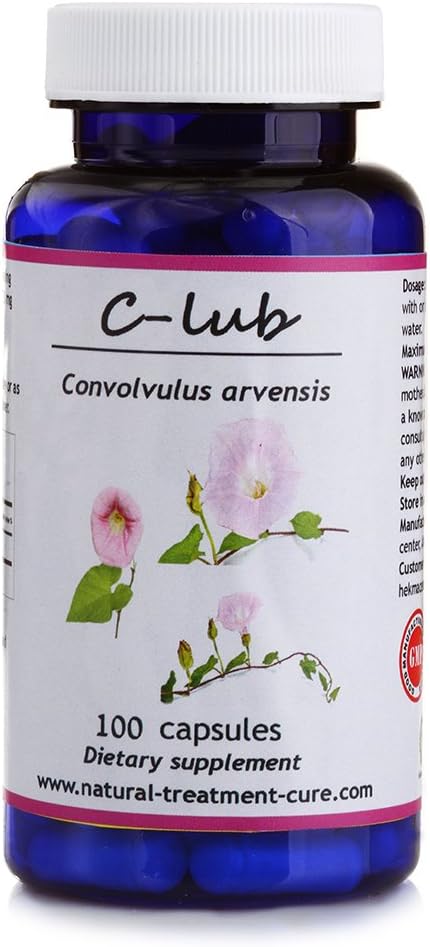 Hekmaの中心の純粋な分野のBindweedの葉-Convolvulus Arvensis - 100のカプセル-ビーガン