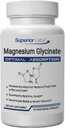 優秀な実験室のマグネシウムのGlycinate 1250のmg、高吸収、純粋な非GMOは、質睡眠を支えます、Eases筋肉ひだ、骨及び中心の健康、120のベジの帽子を消去します