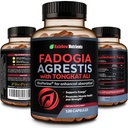 115,000mg Fadogia AgrestisとTongkat Ali + BioPerine® [最大吸収] - Stamina、強さ、焦点、筋肉健康と回復、ドライブ&パフォーマンスをサポート - 米国で作られた - 120 Vカプセル