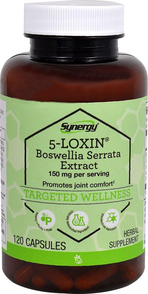 Vitacostシナジー5-Loxin®-AKBAボスウェリアエキス - 150 mg /サービング - 120カプセル