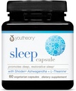 Youtheoryの睡眠のカプセル - パッションフラワー、レモンバーム、L-theanine & Ashwagandha* - 60のベジタリアンのカプセルとビーガン睡眠サポートサプリメント
