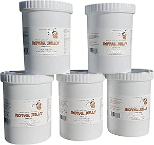 100% Pure Organic Fresh Royal Jelly Nutritious Superfood for Wellness and Beauty (5kg)