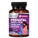 女性のためのプレナタルビタミン - DHA、葉酸、ビタミンC、B12、鉄&オメガ-3とマルチビタミン - 前に、健康な成長と脳開発のための妊娠補助食品を&ポスト - 60 Softgels