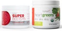 Humann SuperBeets Black Cherry Powder & HeartGreens Powders