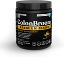 ColonBroomの優れた粉の補足(いちご) - コロンのBroomのPsylliumの殻繊維の粉の飲み物-グルテンフリー、Bloating救助のための非GMOのコロンの洗剤及び腸の健康、50のサービング