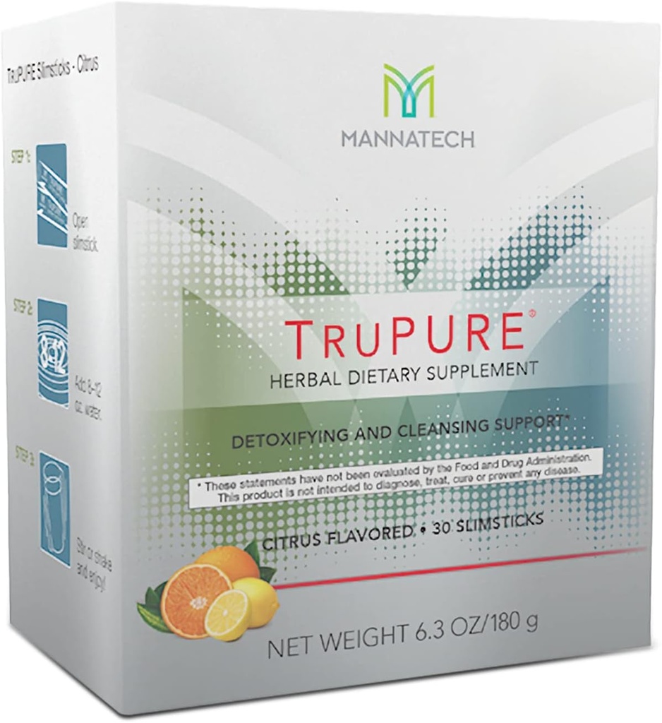 Mannatech TruPURE Cleanse 30 Slimsticks.