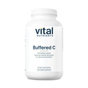 Vital Nutrients 緩衝ビタミンC 500mg | 敏感な個人のためのビーガン玄米ビタミンC※ | 免疫サポートサプリメント* | グルテン、酪農場および大豆は放します | 非GMO | 220カプセル