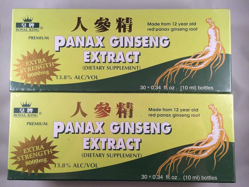 ロイヤルキング - レッドパナックスGinsengエキス8000mg(30バイアルX 10ml)