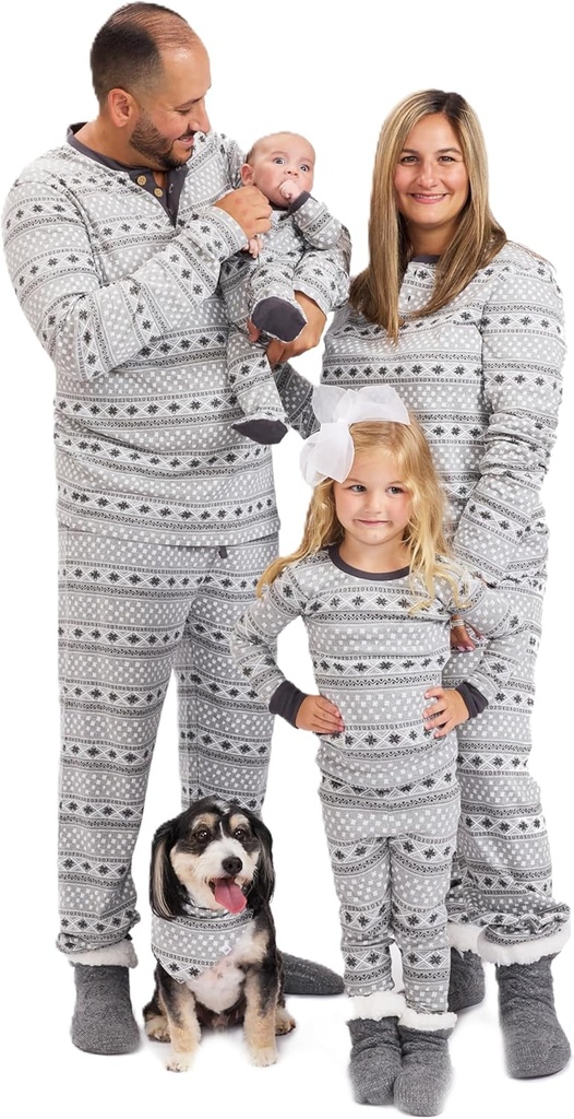 HonestBabyファミリーマッチングホリデーパジャマ100%オーガニックコットン男性、女性、子供、トドル、ベビーボーイ、女子、男女別、ペット