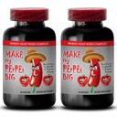 男性の高める丸薬はサイズを増加させます - 私のペッパー ビッグ - ナチュラル モールのエンラージメント、マカ、L-アルギニン、ロングジャックの丸薬、男性の性能の増強物、男性のためのトンカアリ、男性のリビドーの丸薬、2 ボルト 120 キャップ