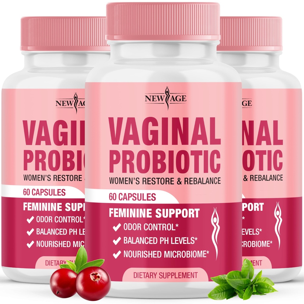 プレバイオティクス、クランベリーエキス、およびLactobacillus Probioticブレンドの女性の新しいAGE腟のプロバイオティクスは、健康なpHバランス、臭気制御、腟のFlora - 180カプセルを支えます
