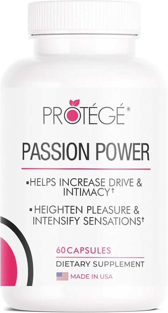 Female Libido Booster for Women - Drive, Energy and Intimacy Enhancement Pills - All-Natural Libido Enhancer with Maca Root, Ashwagandha Extracts - 60 ct