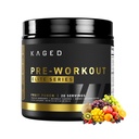 熟成プレワークアウト エリートパウダー | フルーツパンチ | クリアチン、ベータアラニン、L-シトルリン、BCAA | 388 mg オーガニックカフェイン | 男性・女性向けプリサプリメント | 20 サービング