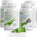 AloeCure Organic Aloe Vera Capsules Pack - 4 Pieces - 2 x VeraFlex, 2 x Aloe Vera Capsules
