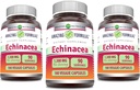 アメイジングフォーミュラ エキナセア | 1300 Mg | ベジギーカプセルサプリメント | 非GMO | グルテンフリー | アメリカ製 (3パック | 180 カウント)