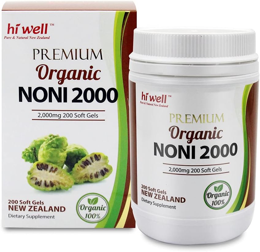 Hi Well Premium Noni 2000 200 ソフトゲル