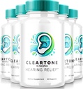 NutraRize(5パック) ClearTone Tinnitus、クリアトーンPills for Listen、ClearTone Pills Supplement for Total Ear Health、公式オーディタリーサポートカプセル、ClearTones Review(300カプセル)