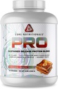Core Nutritionals Pro Sustained Release Whey Protein Blend | Digestive Enzymes | 25g Protein, 2g Carbs | No fillers | 5 Pound(シナモンフレンチトースト)