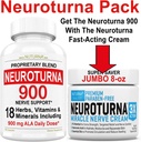 Nerveの救助のクリーム8のozプラスNeuroturnaのNerveサポート900のmg ALAサポート