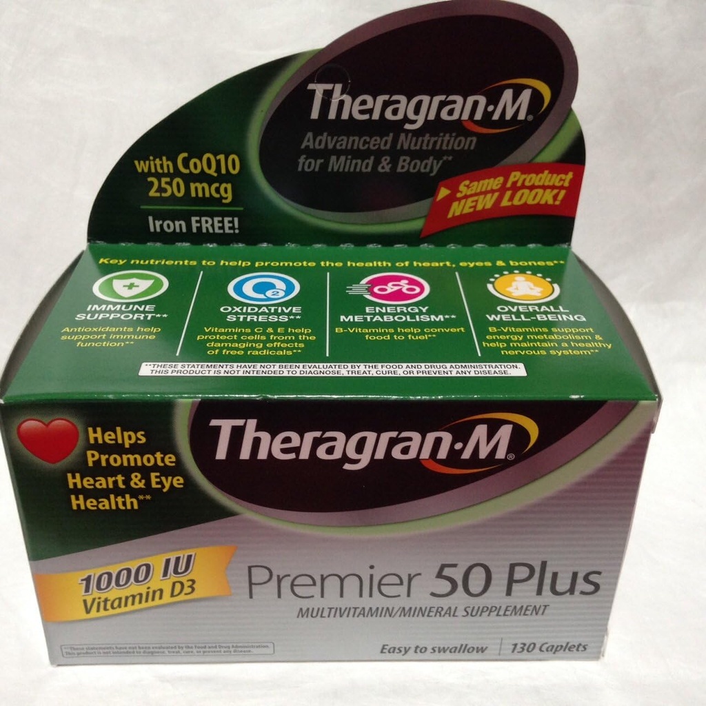 Lutein&LycopeneとSytugowサプリメント、130カプレット。 プレミア50プラス