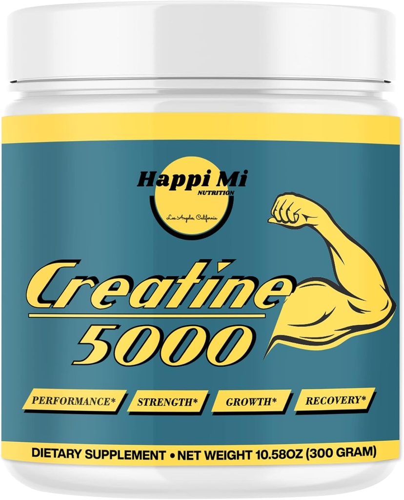 Micronized のクレアチンの Monohydrate の粉、Unflavored のプレワークアウト、ポストのワークアウト、回復、筋肉建物は、アスレチックのパフォーマンス、サービングごとの 300 グラム、5000mg、60 のサービングに与えます