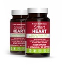 基本的なブランドスマートハート無臭オメガ-3フィッシュオイル1000mg - トリプル強度EPA&DHA、非GMO、ハート&認知サポート - 90バープレスSoftgels - 2-パック