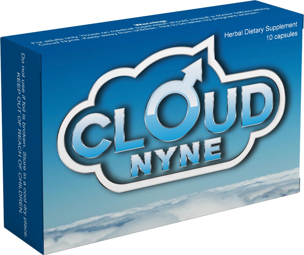 クラウドNYNE - 市場で最高の自然な男性の興奮剤の高いに乗る - 導入オファー(10パック)