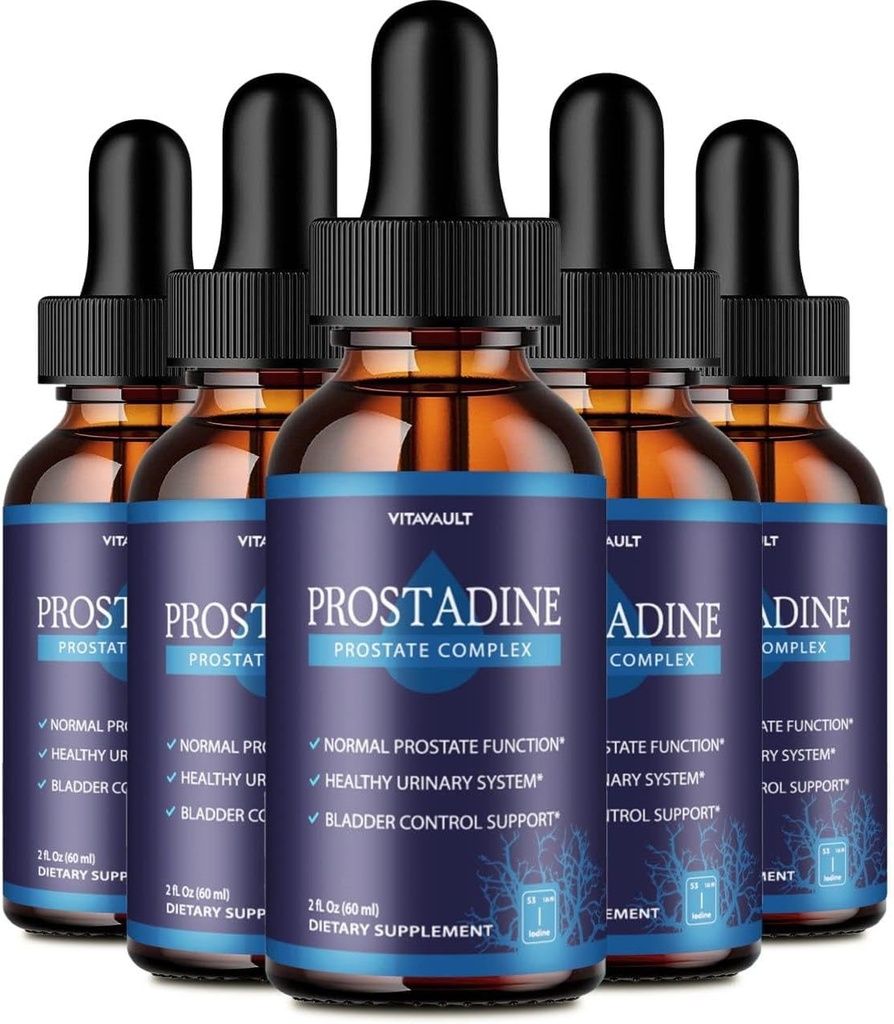 Prostadine、有効な前立腺サポート液体の低下、全面的な前立腺のウェルネス、使いやすい低下の形態(5のパック)のための高度に評価されるProstadine