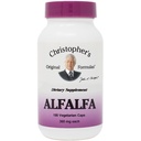 AlfalfaはChristopher 100 VCaps博士を残します