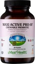 Maxi Health Active Pro-10 Kids Probiotic Chewables - 消化器・免疫の健康のための15の緊張 - 10億のプロバイオティックブレンド - 乳液フリー、コーシャ - Gut Health、ベジタリアン - 60カラット(Shelf Stable)をサポート