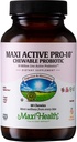 Maxi Health Active Pro-10 Kids Probiotic Chewables - 消化器・免疫の健康のための15の緊張 - 10億のプロバイオティックブレンド - 乳液フリー、コーシャ - Gut Health、ベジタリアン - 60カラット(Shelf Stable)をサポート