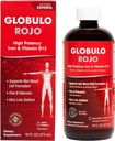 Globulo Rojoの鉄の補足-高い効力の鉄及びビタミン(Vegan)の液体の食事療法の補足(1パック)