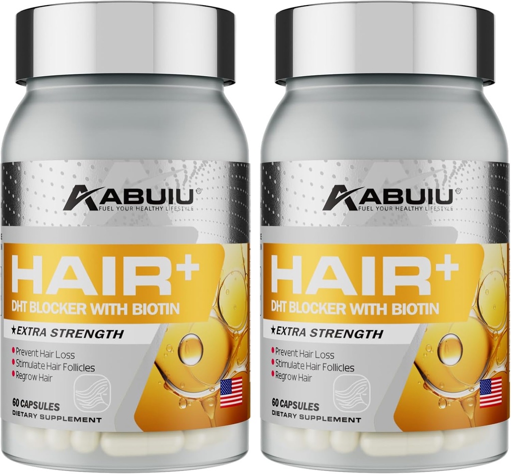 毛の成長の女性の人のためのBiotin - ビオチンはビタミンC E B12 B6と5000のmcgを補います サポート強い釘のスキンケアの毛の健康-米国は- 120のカプセル/2のパック---------作りました