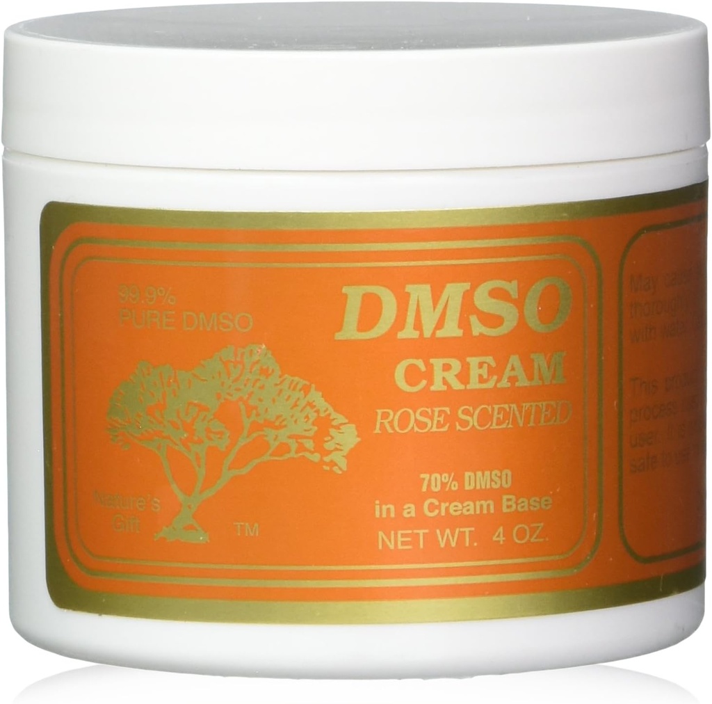 DMSOクリーム, ローズの香り, 4 Oz