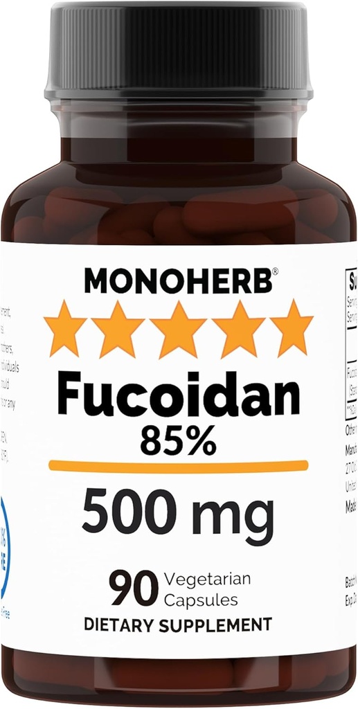 モノーエルブフコイダン85% 500mg - 90カプセル