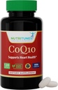 CoQ10 100mg Softgels - 心の健康、エネルギー生産、およびセルラーサポートのための高吸収性抗酸化サプリメント - 非GMO、グルテンフリー - 120 Softgels、4ヶ月の供給