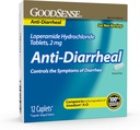 GoodSense Loperamideの塩酸塩のタブレット、2のmgの反Diarrheal、12の計算