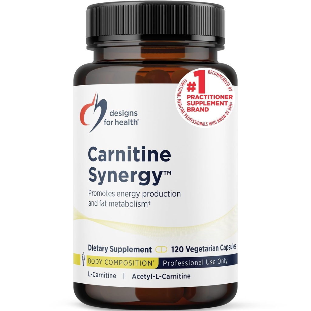 健康カルニチンのシナジーのための設計-400mg Lカルニチン(カルニチンのタルトレートから)+ 100mgアセチルLカルニチンの丸薬-非GMO +ベジタリアンの補足(120のカプセル)