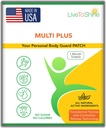 Live To Shine Multi Plus Topical Patch - USA Made - 30 Days Supply for Women and Men from