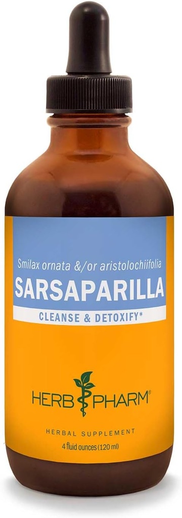 ハーブ Pharm Sarsaparilla 液体抽出物洗浄と解毒 - 4 Ounce